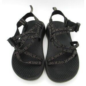 Chaco EcoTread Strappy Sandals Black Hugs and Kisses Junior Size 4 J180152